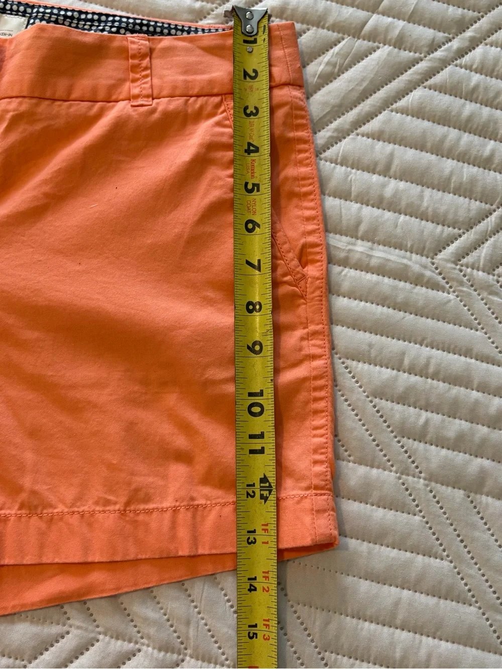 J. Crew Women's Orange Chino Shorts Size 4